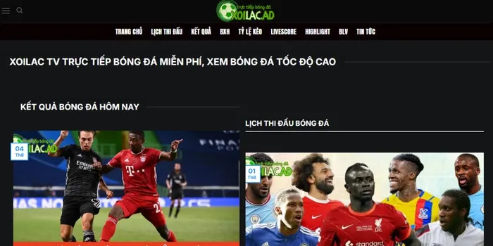 Xoilac TV nền tảng bóng đá trực tuyến đầy đủ nhất
