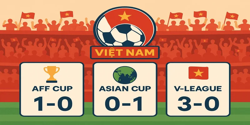 KQBD Việt Nam không bỏ sót trận nào