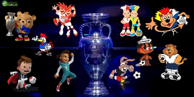 Linh vật của UEFA EURO qua các thời kỳ